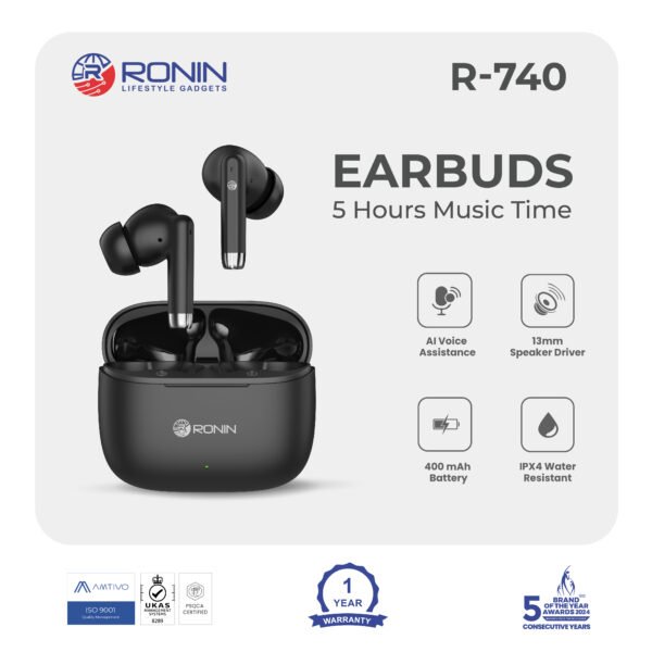 Ronin R-475 Wireless Earbuds
